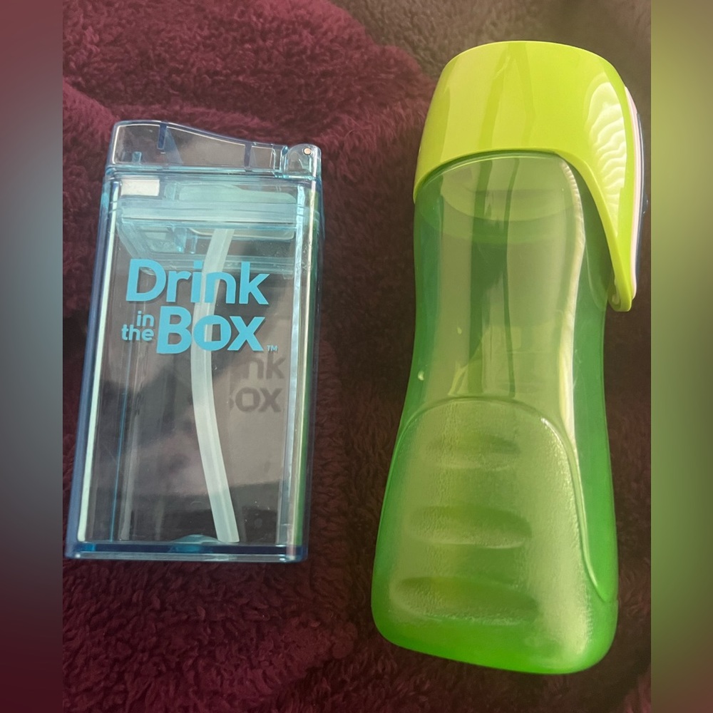 Travel cups for kids reusable juice box and small travel sealed cup